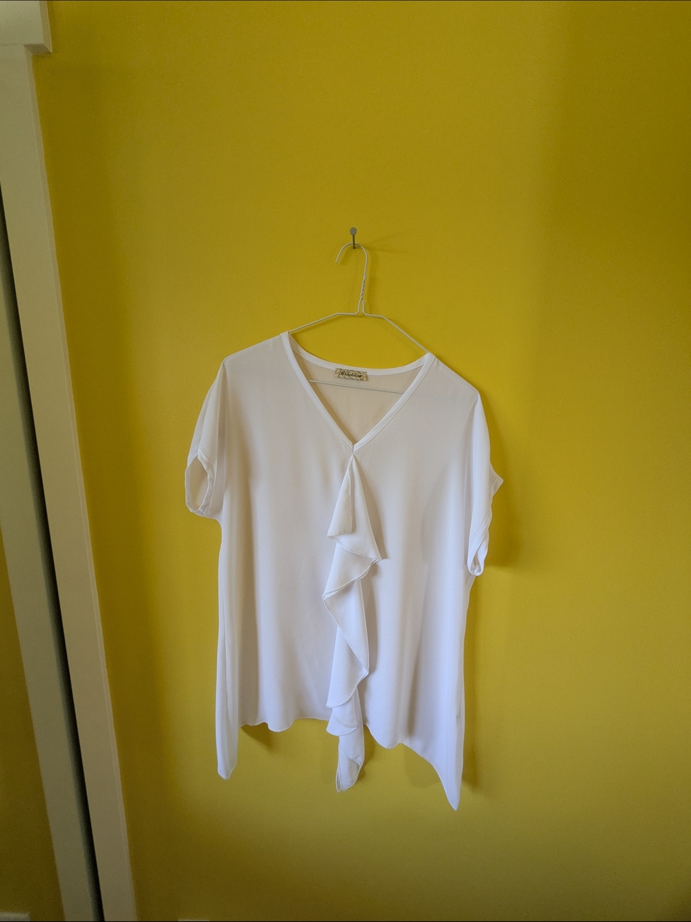 Top Roufle White Blouse - Picture 5 of 9